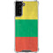 Lithuania Flag Distressed Galaxy S21 FE Clear Case